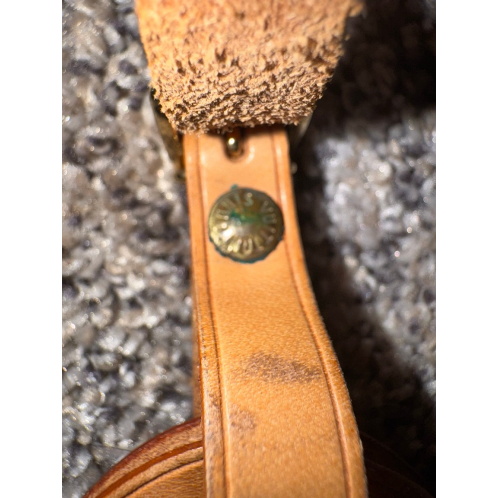 Louis Vuitton Vachetta Leather Luggage Tag | Made in France - Picture 5 of 7